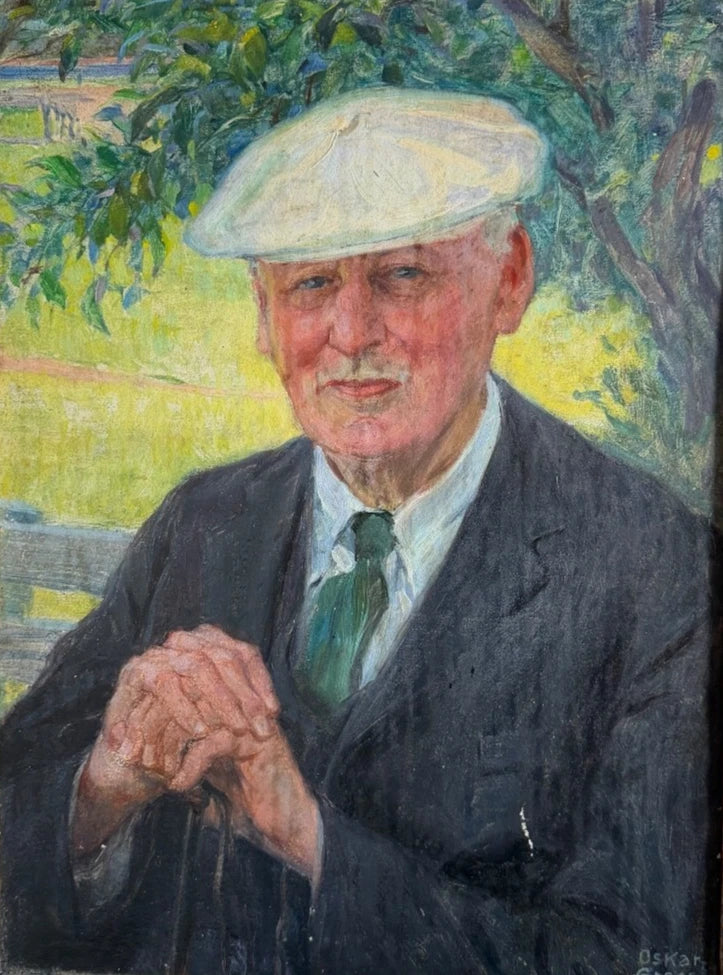 CHICAGO MODERN PAINTING OSKAR GROSS IMPORTANT AMERICAN ARTIST IMPRESSIONIST – detail view 2