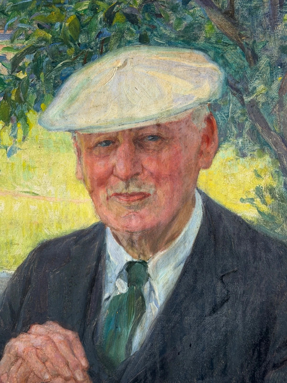 CHICAGO MODERN PAINTING OSKAR GROSS IMPORTANT AMERICAN ARTIST IMPRESSIONIST – detail view 3