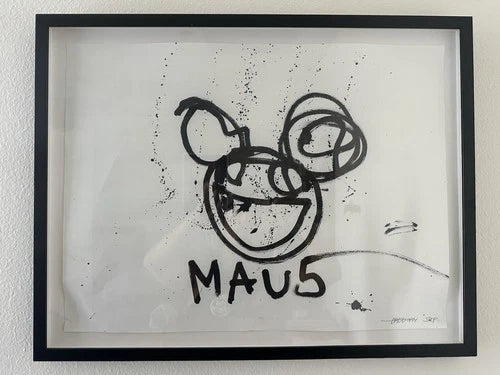 Gregory Siff Original "Deadmaus" Signed Framed